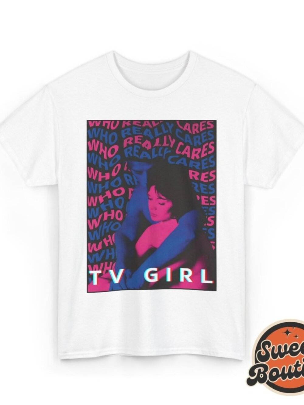 TV Girl Who Really Cares T-Shirt
